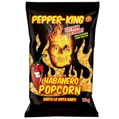 Geht ab wie eine Kanonenkugel - Habanero Popcorn von Pepper-King! - 
