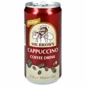 Mr. Brown Coffee Drink Cappuccino (250ml)