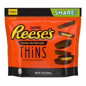 Reeses Peanut Butter Cups Thins Dark 209g