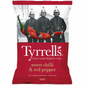 Tyrrells Sweet Chilli &amp; Red Pepper Crisps 150g
