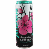 AriZona Black &amp; White Iced Tea USA 680ml