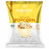 Heimatgut Bio Popcorn s&uuml;ss &amp; salzig 30g