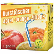 Durstl&ouml;scher Apfel-Orange-Zitrone 500ml