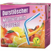Durstlöscher Multivitamin 12-Fruits 500ml