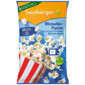 Seeberger Microwave-Popcorn salty 90g